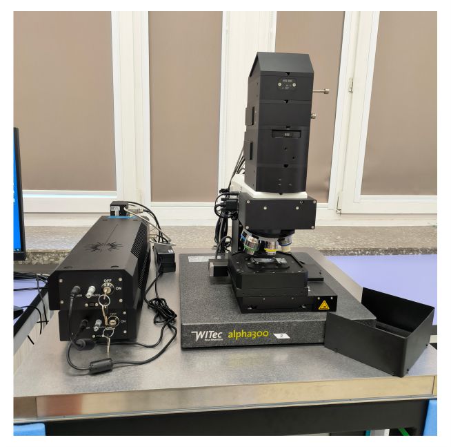 Konfokalny mikroskop ramanowski alpha300 R WITec
